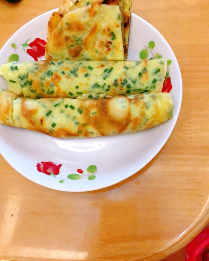 葱花蛋饼（快手营养早餐）