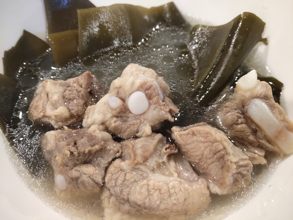 留学生必备汤品--排骨海带汤的做法 步骤6