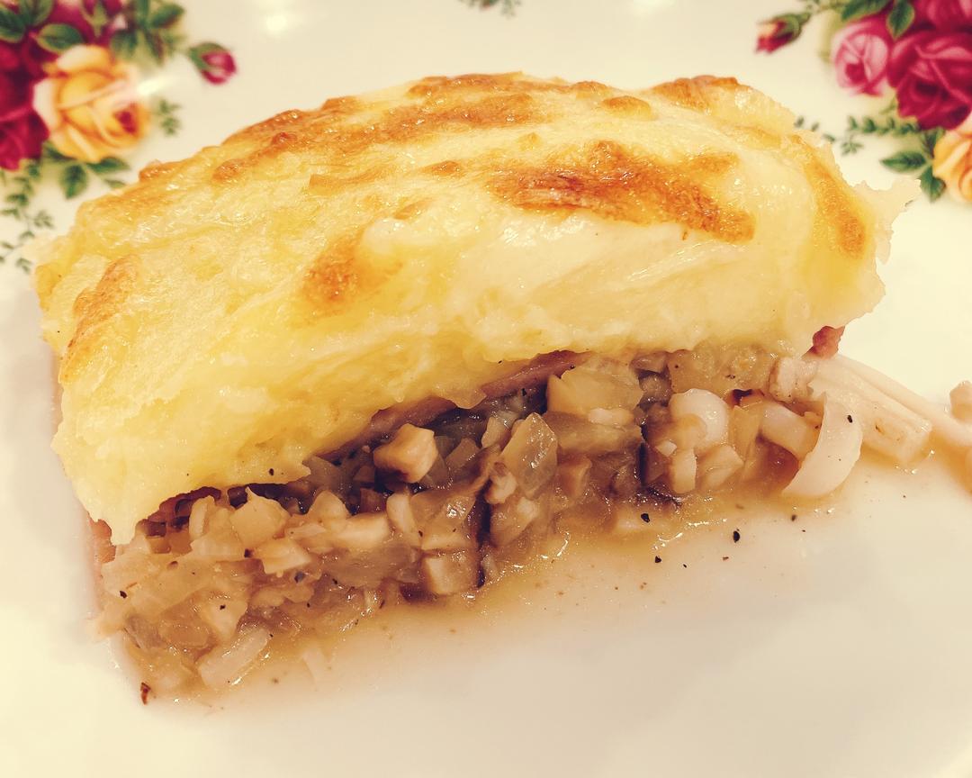 奶香土豆焗蘑菇的做法