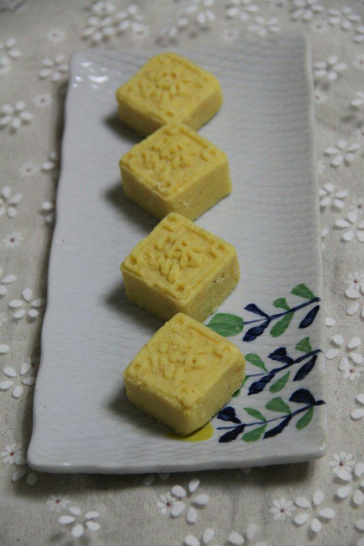 蔓越莓绿豆糕