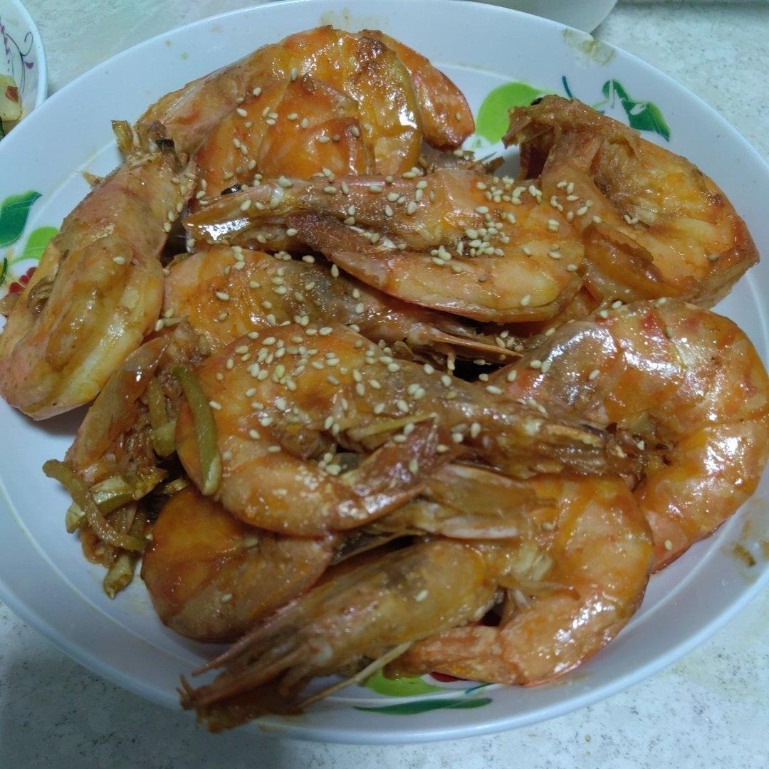 油焖大虾
