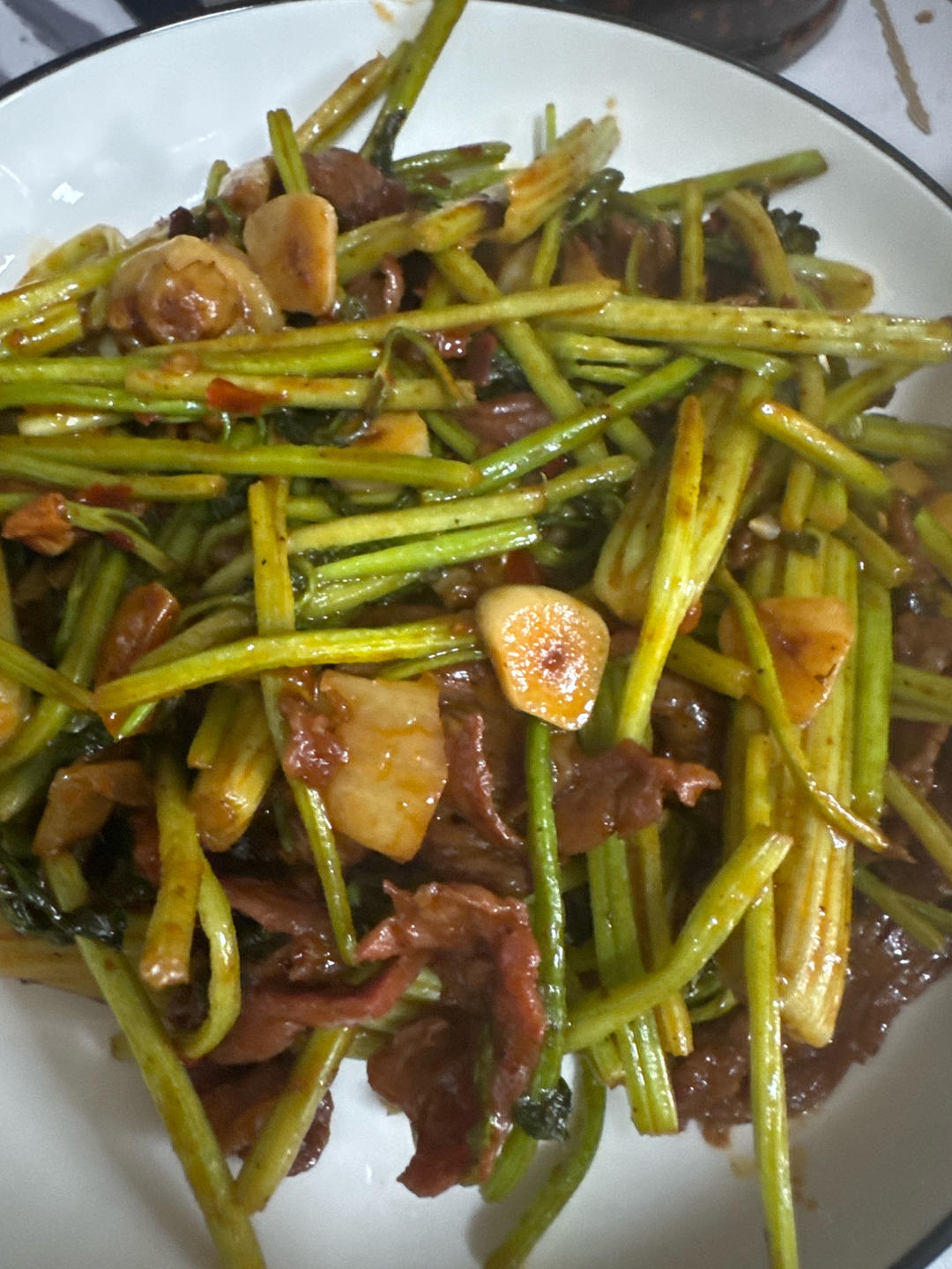 泡椒芹菜炒牛肉