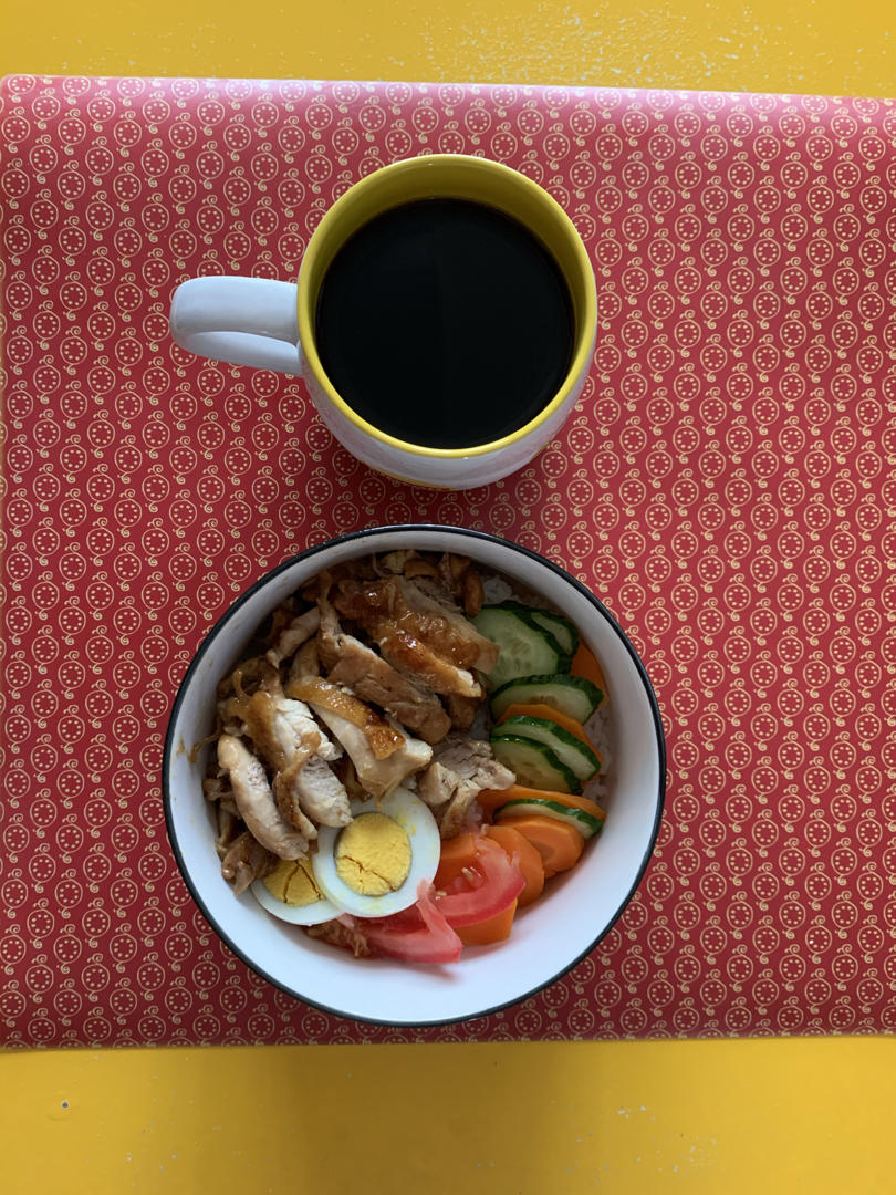 照烧鸡腿饭
