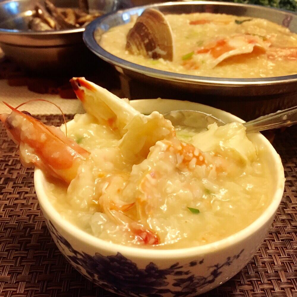 海鲜粥（潮汕砂锅粥）