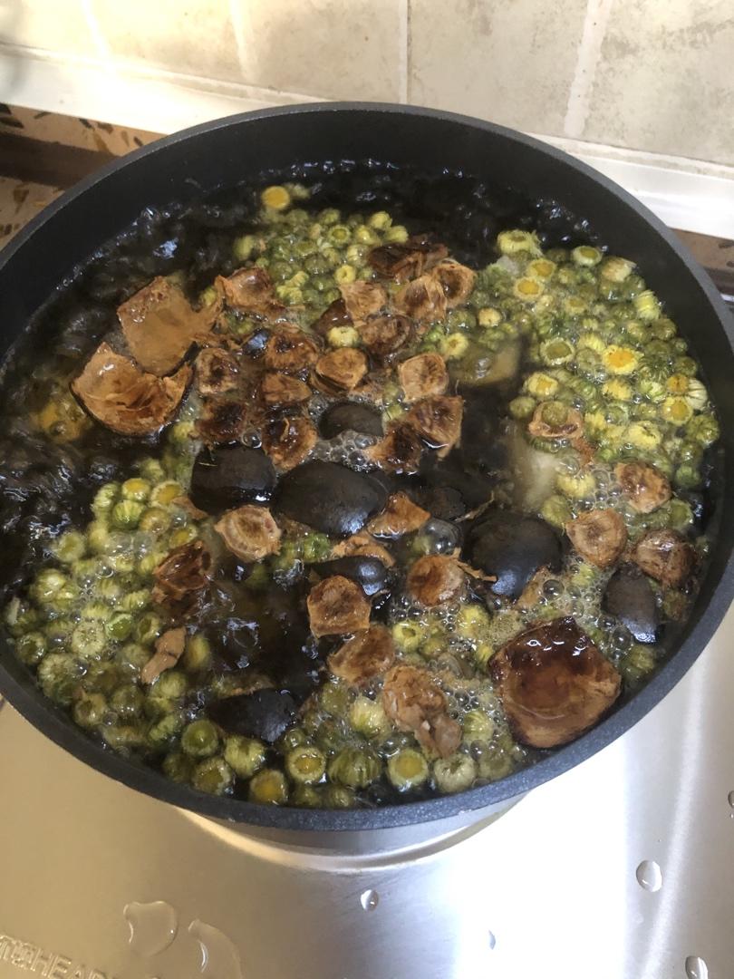 非常简单的罗汉果菊花膏