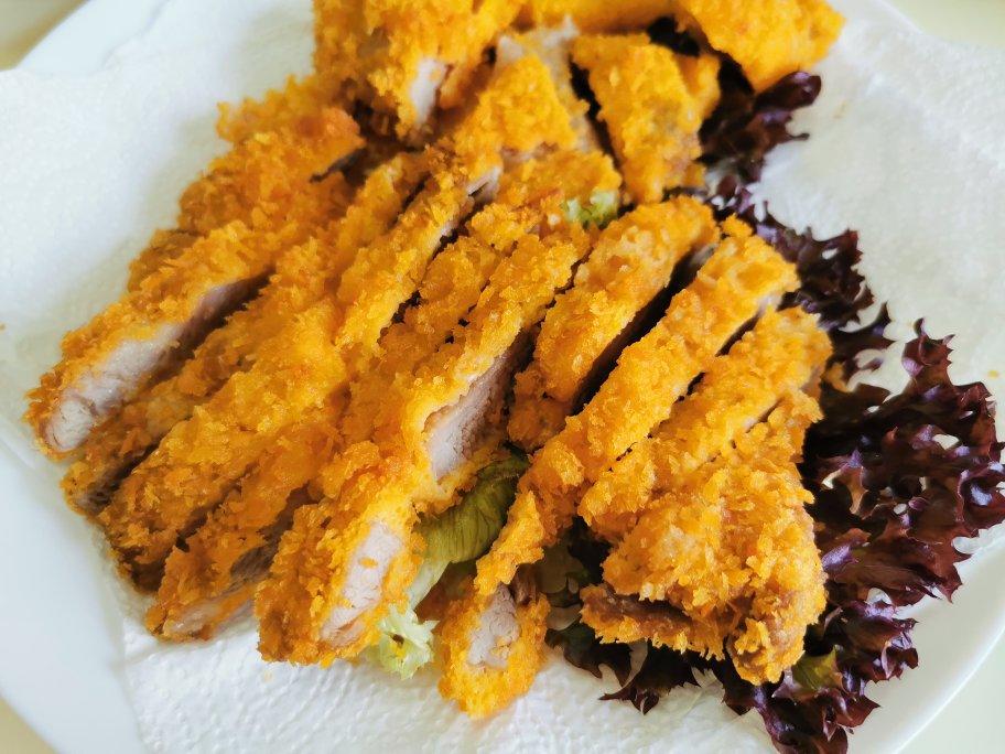 家常快手菜 日式炸猪排（自调酱汁）