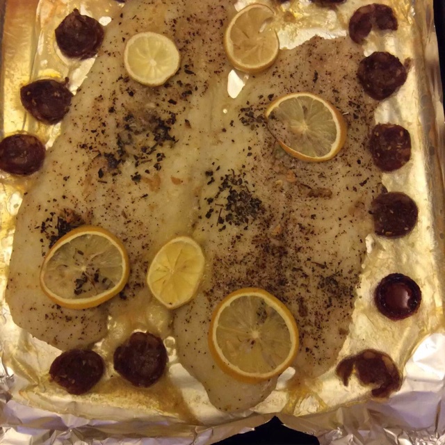 让烤箱动起来--意式香料烤龙利鱼