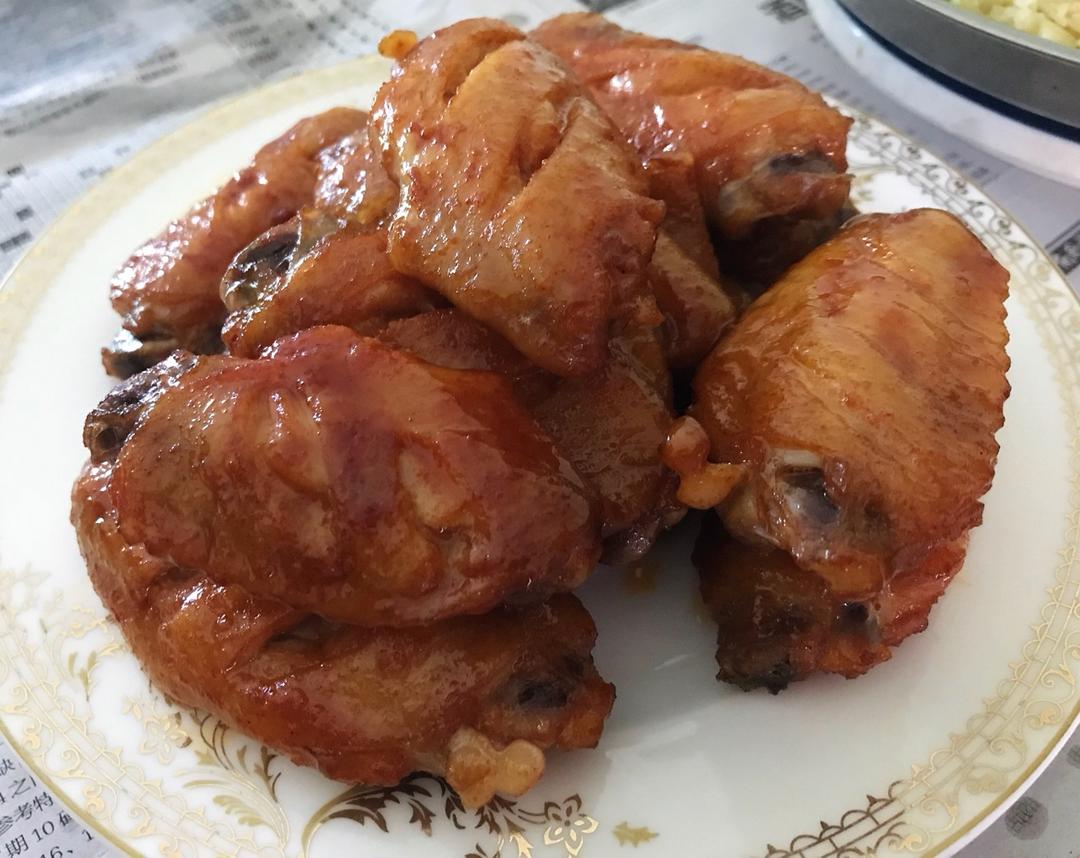 新奥尔良烤翅中、翅根（烤箱）