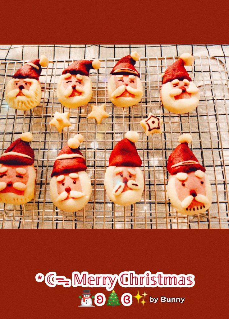 无需模具❗️ 卡通🎅🏻圣诞老人饼干