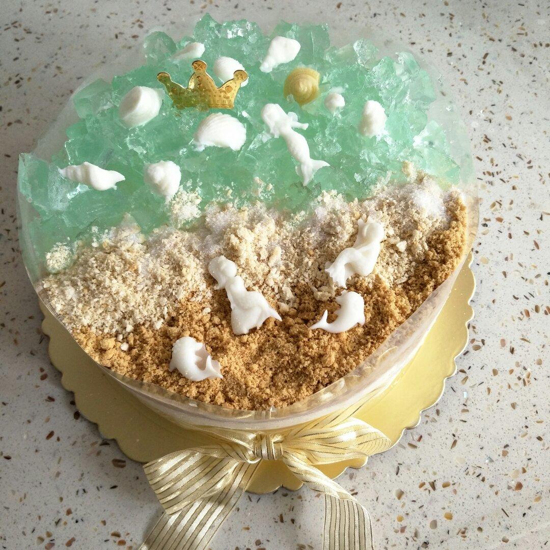 海洋酸奶慕斯蛋糕