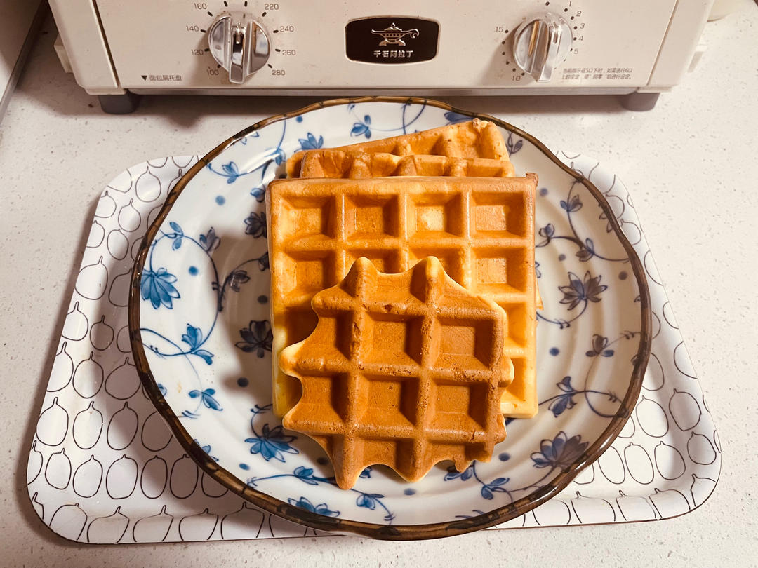 无泡打粉华夫饼(早餐机版)