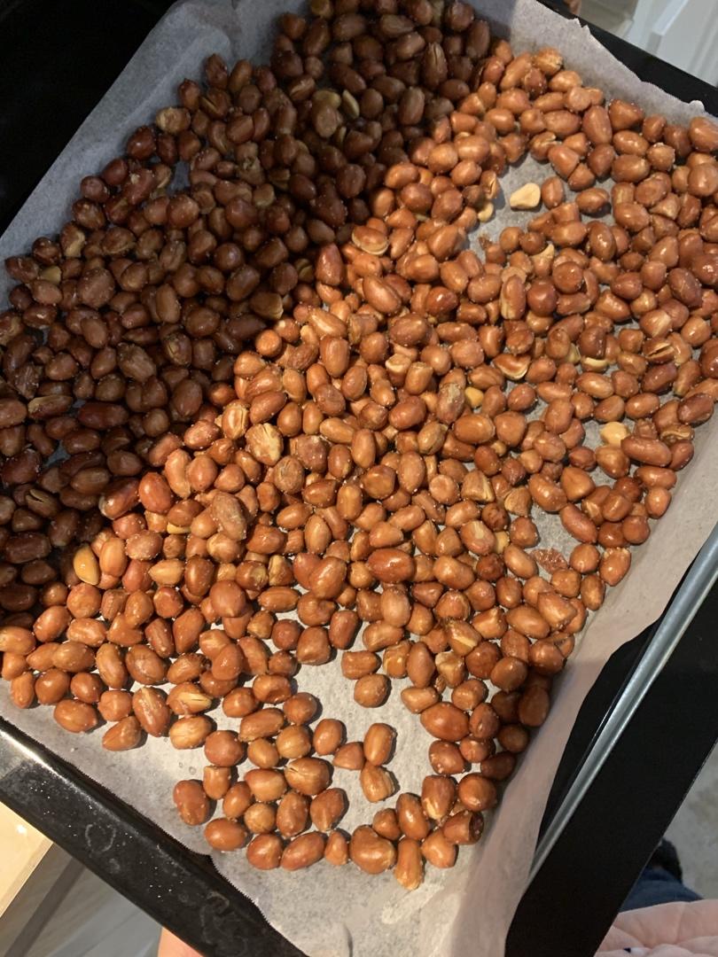 小丸子万字做的烤箱花生米-十分钟烤出香脆花生米