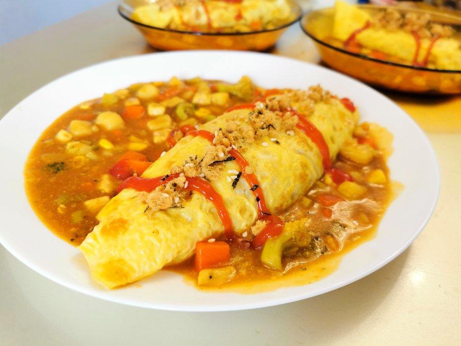 这是头牌了丨好吃的飞起来～🍛咖喱蛋包饭