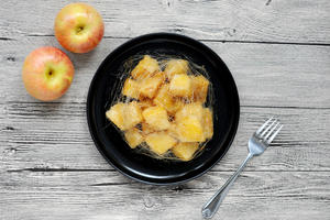 拔丝苹果 百分百成功 附炒糖过程最详细图解 适合各种拔丝菜品的做法 步骤20
