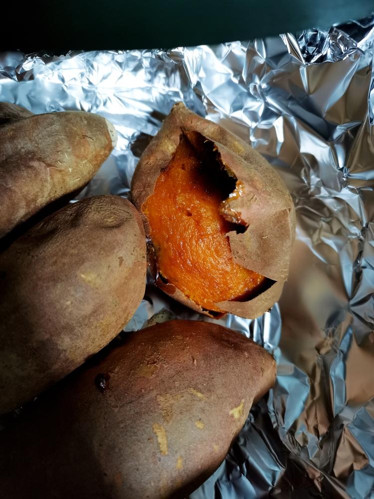 超级简单的空气炸锅烤地瓜🍠