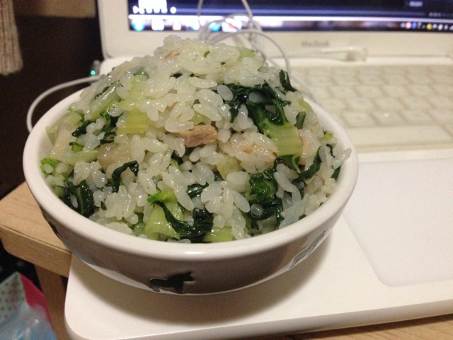 猪油咸肉菜饭