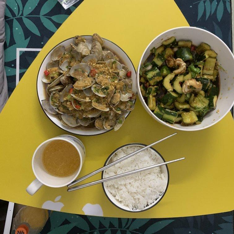 三分钟蒜蓉爆炒花甲