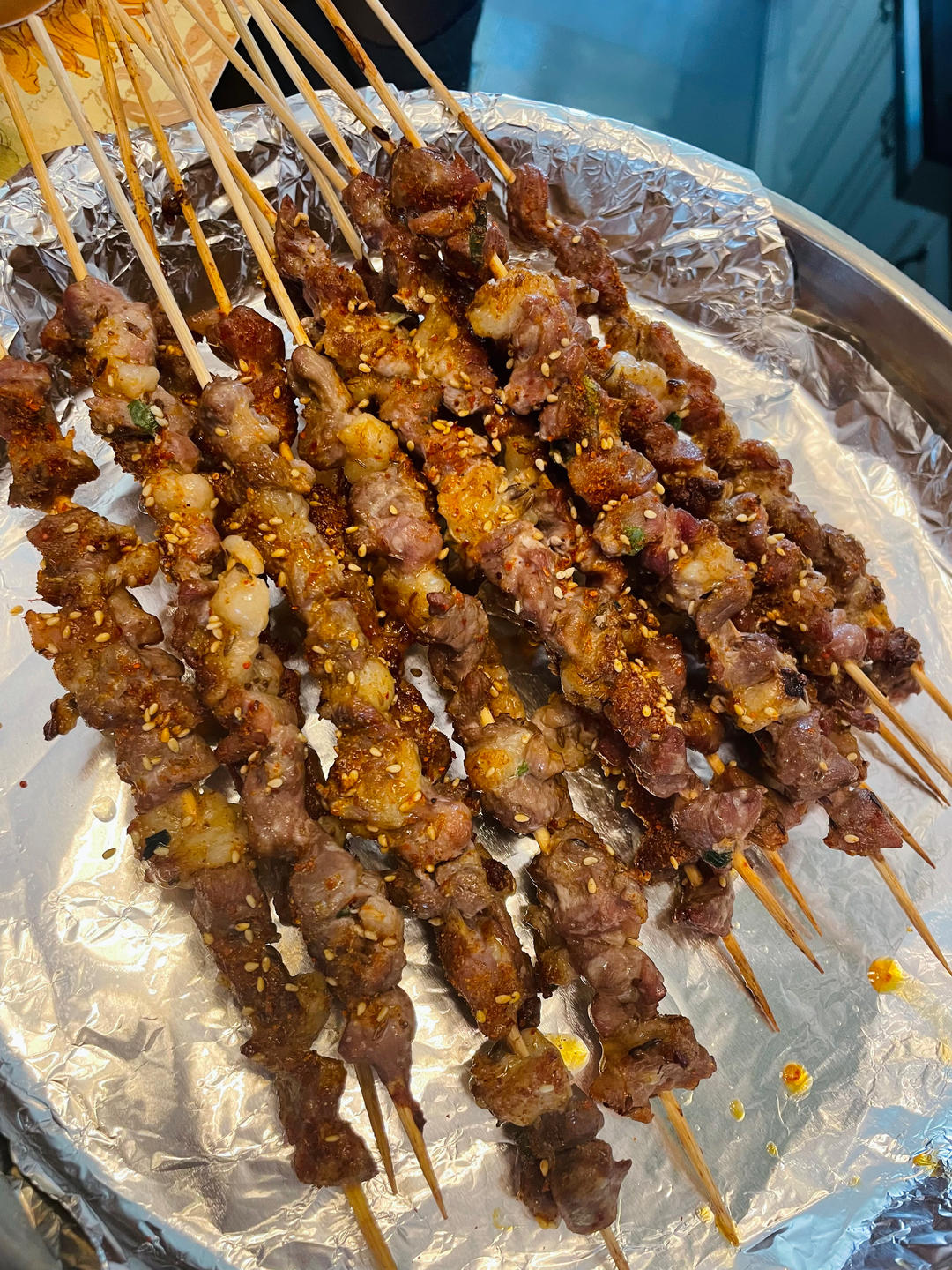 烤箱版羊肉串