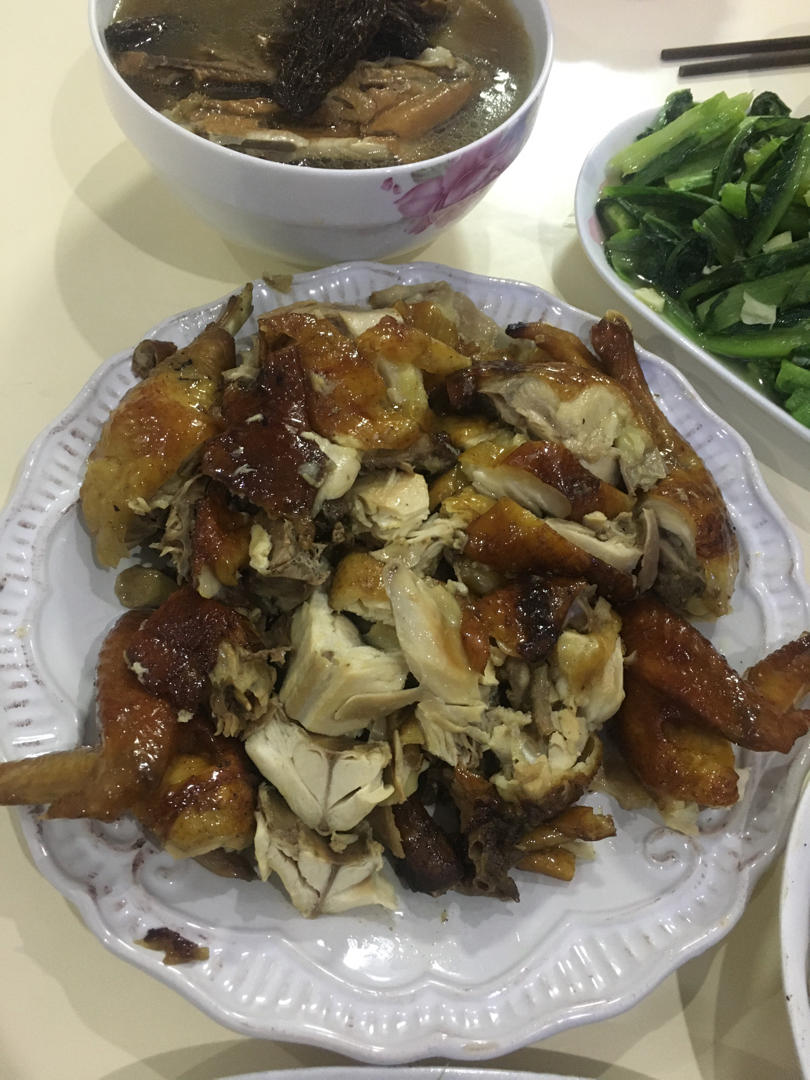 一起来吃鸡（脆皮烤鸡）