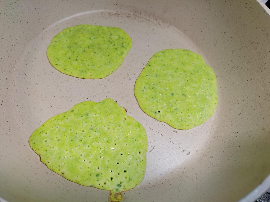 蔬菜松饼(9+宝宝辅食)