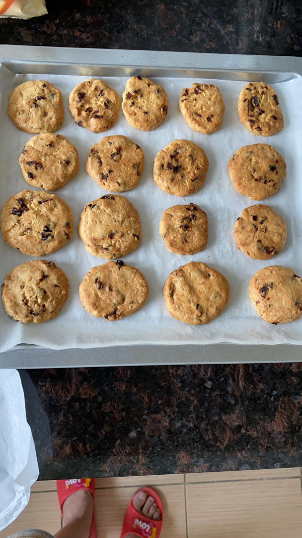 新手必做—蔓越莓饼干