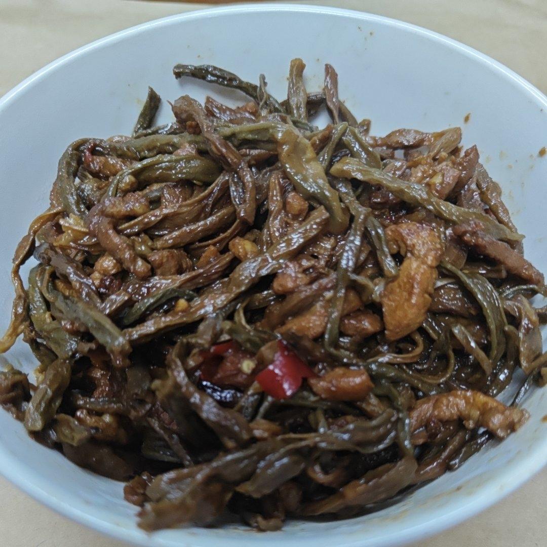 干豆角烧肉