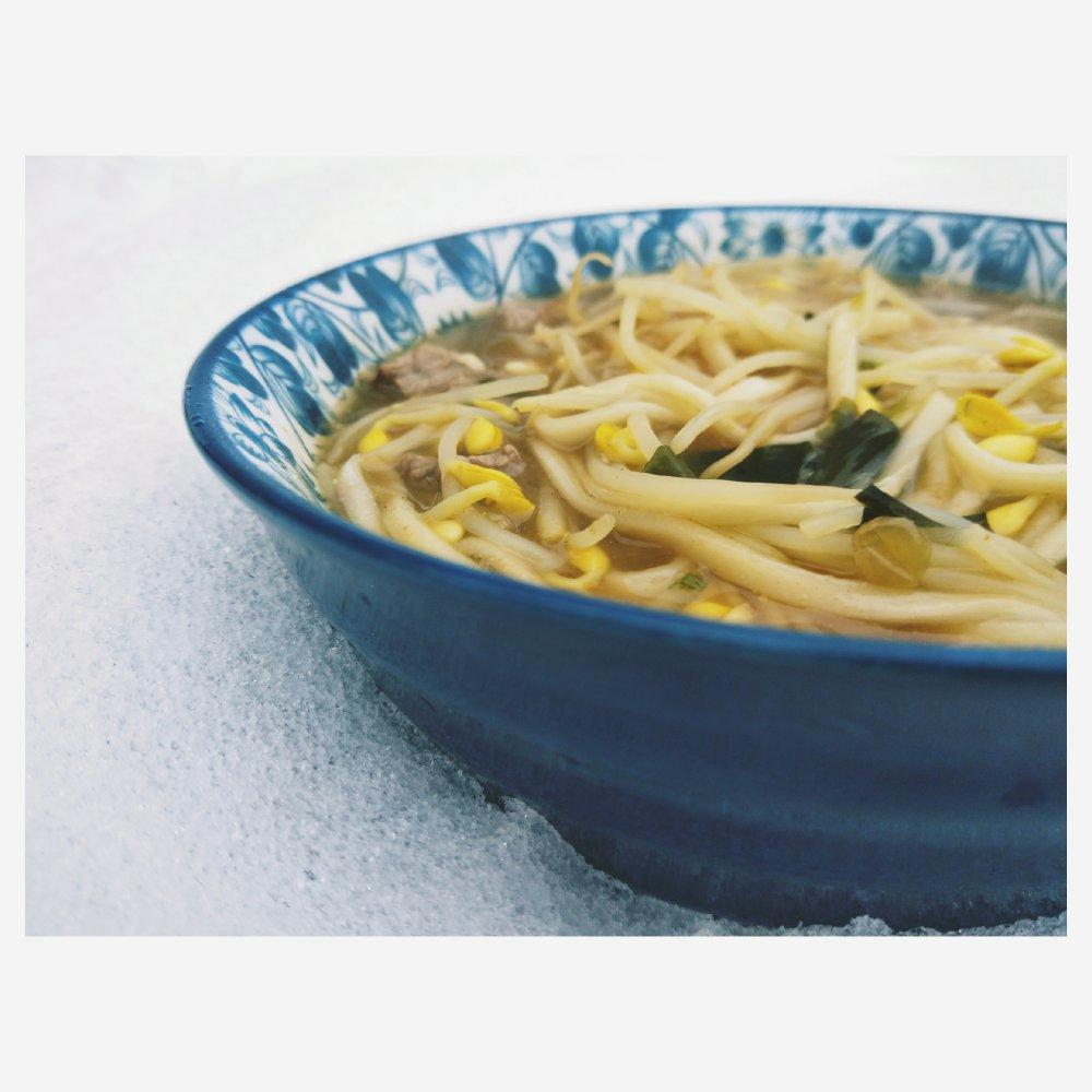 味增丸子蔬菜面