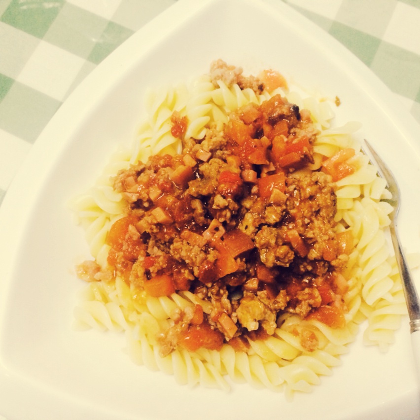 肉酱意粉（混丸食谱）