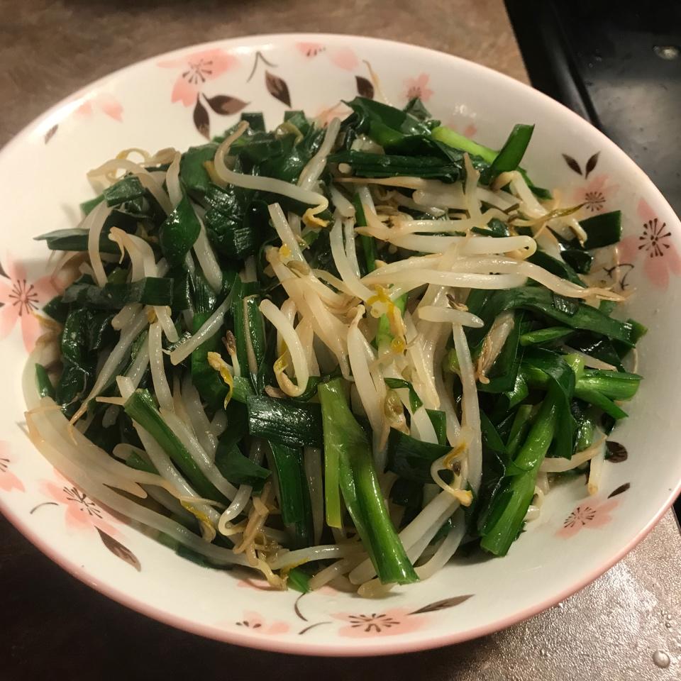 韭菜豆芽