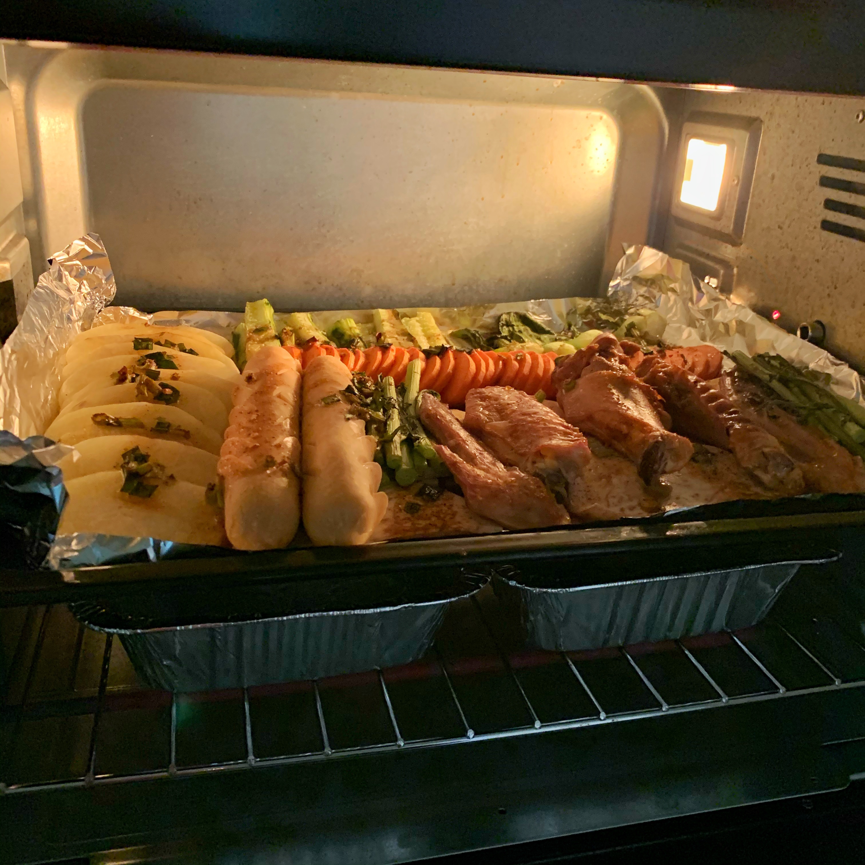 烤箱烤菜（家庭烧烤）的做法 步骤3