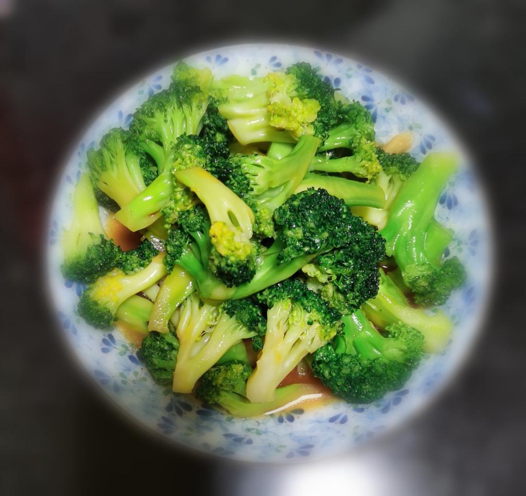 蚝油蒜蓉西兰花