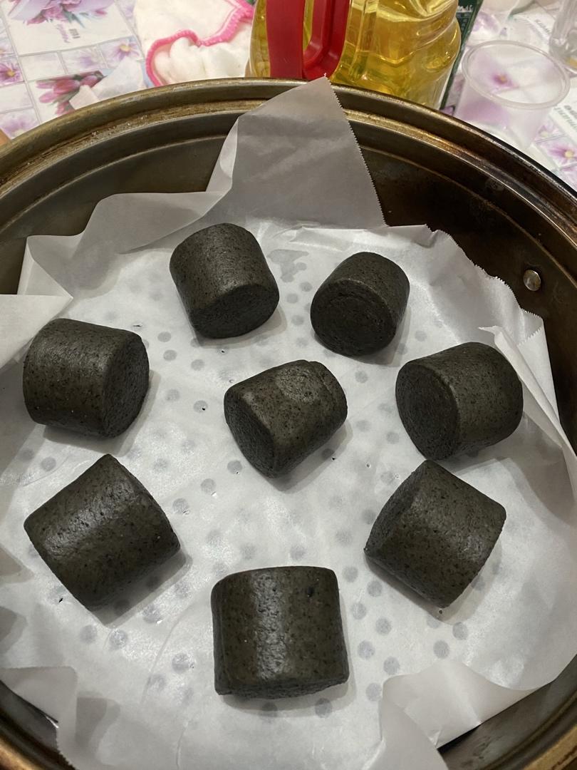 奶香黑芝麻刀切馒头