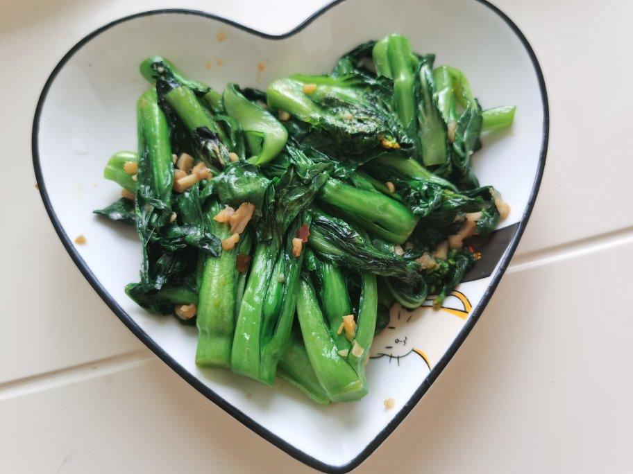 蒜蓉炒菜心