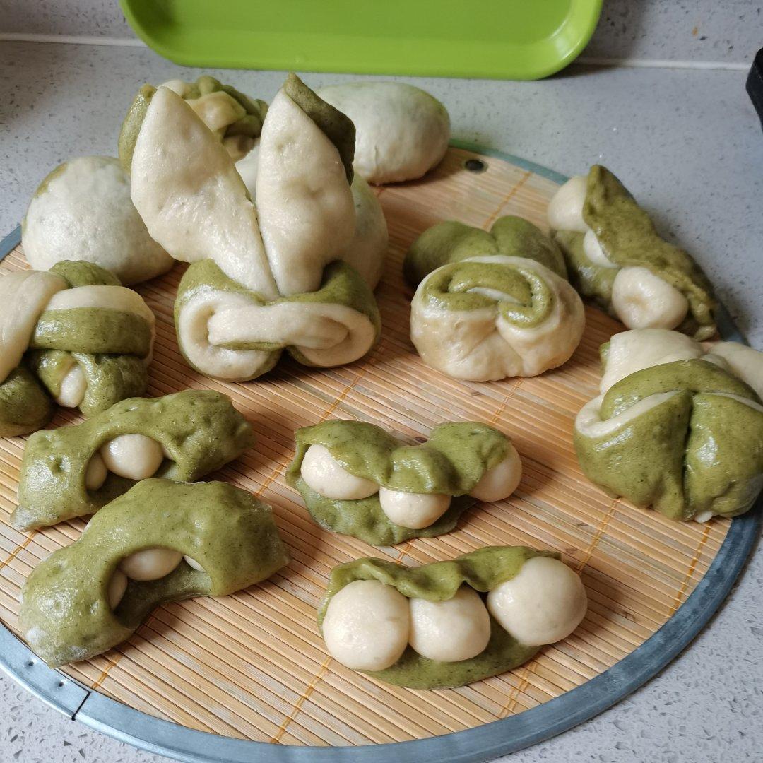 山药，紫薯馒头