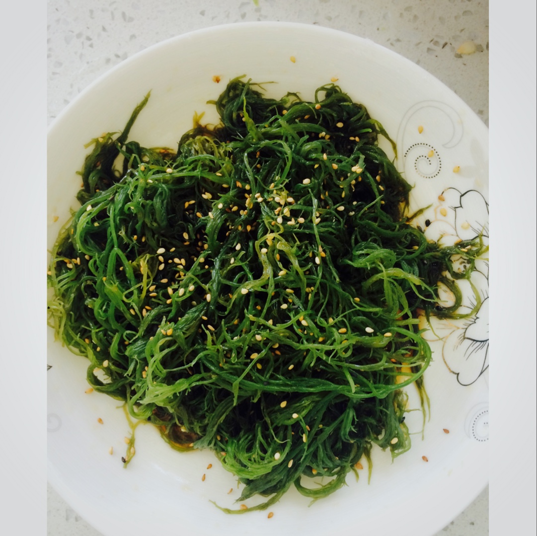 凉拌日式海草