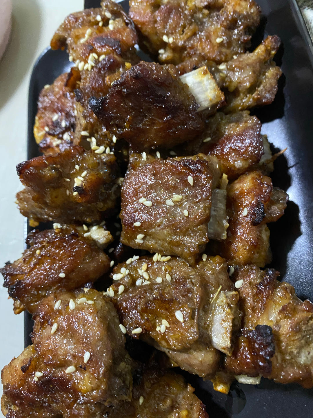蒜香烤排骨（烤箱版）