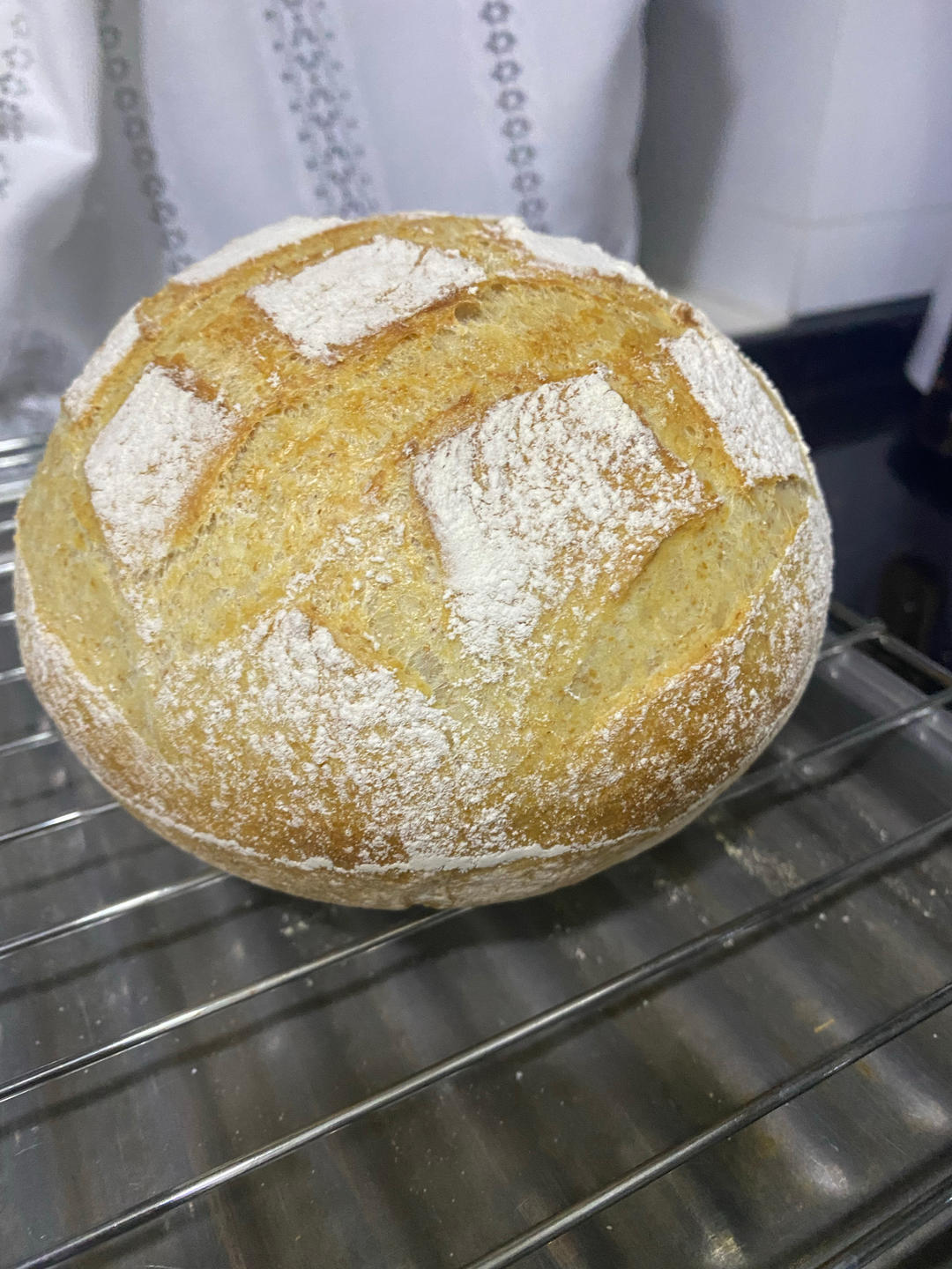 无糖低油/无油全麦欧包：简单易做