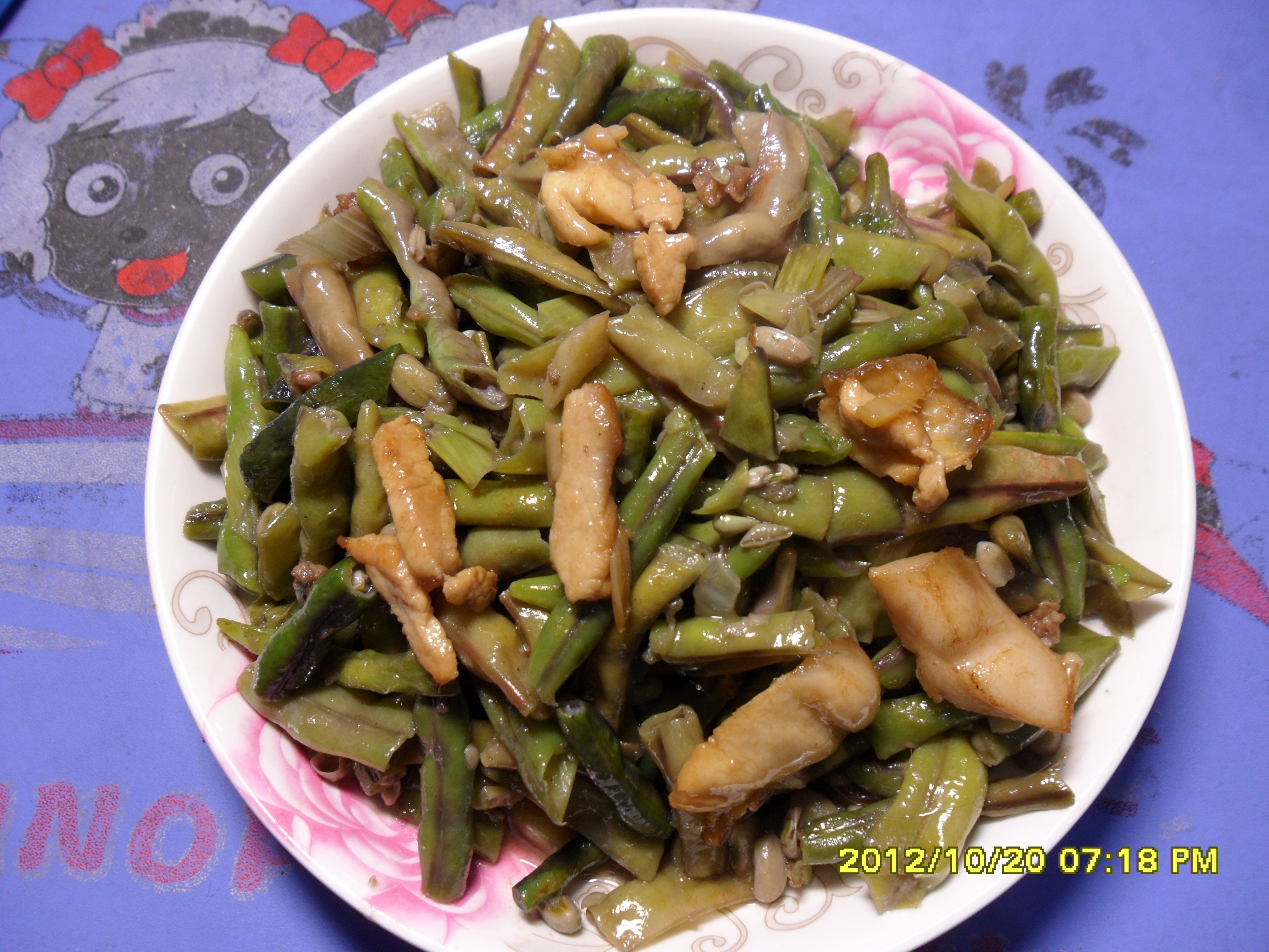豇豆炒肉