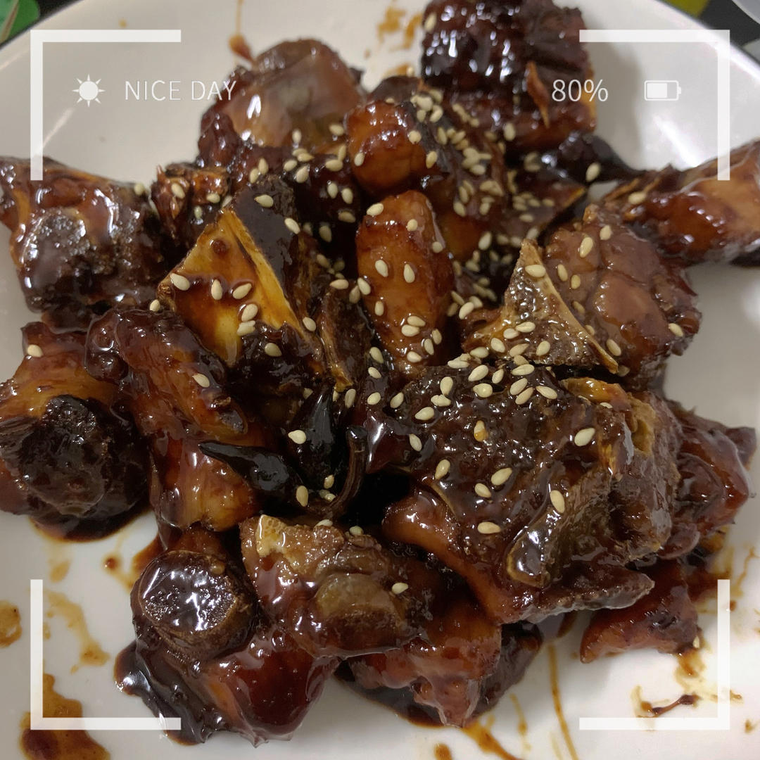 根本停不下来的糖醋排骨