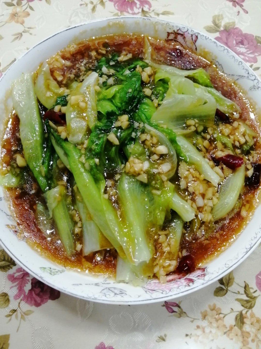 低脂蚝油生菜