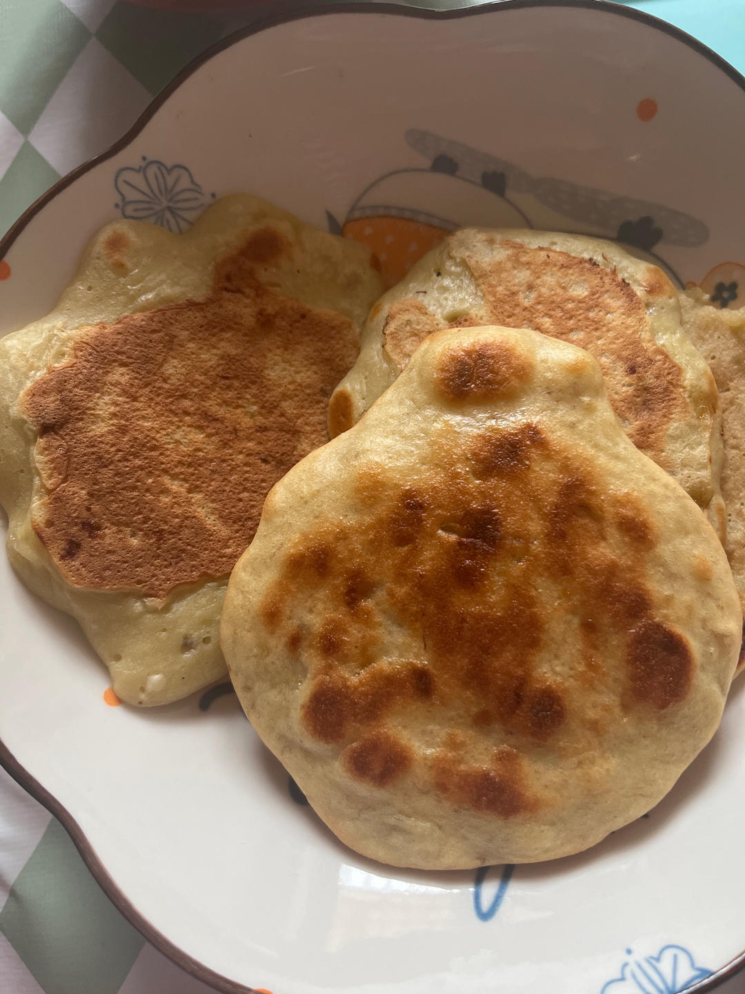 【减脂早餐】无油香蕉松饼（超简单）