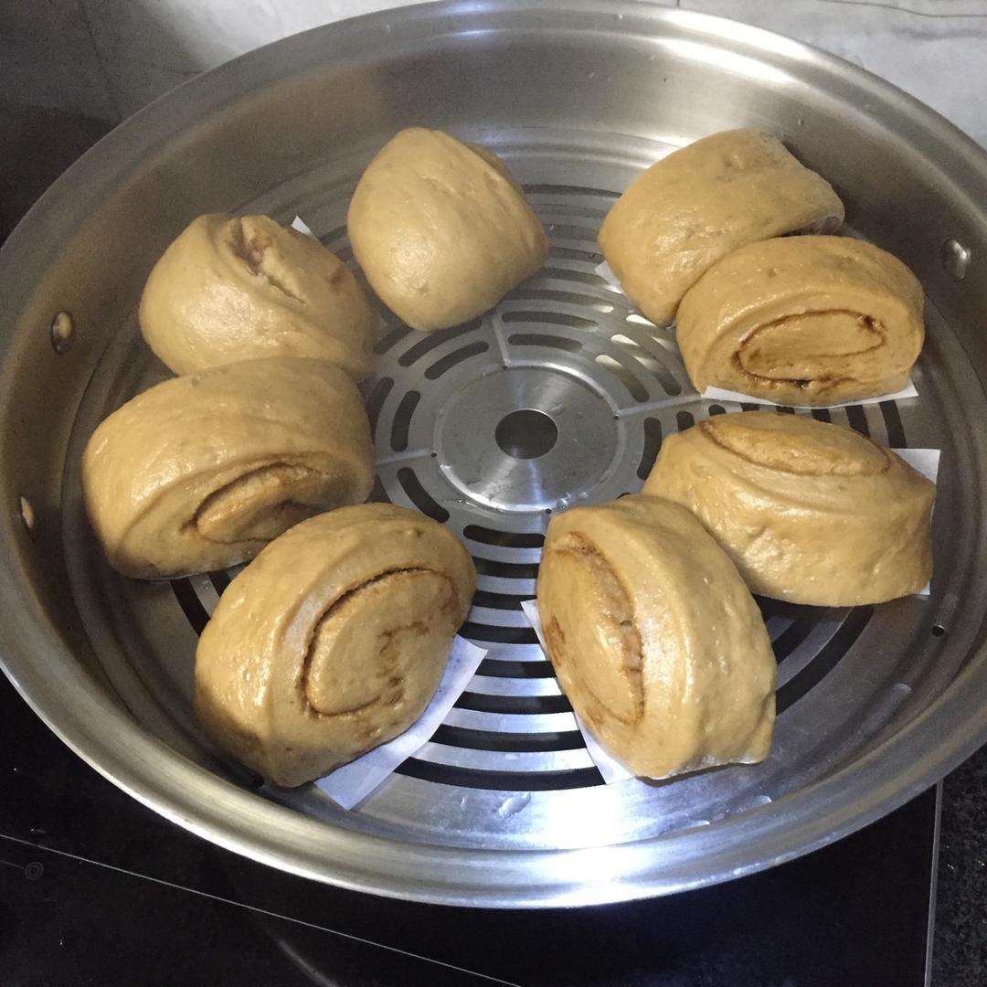 奶香红糖馒头