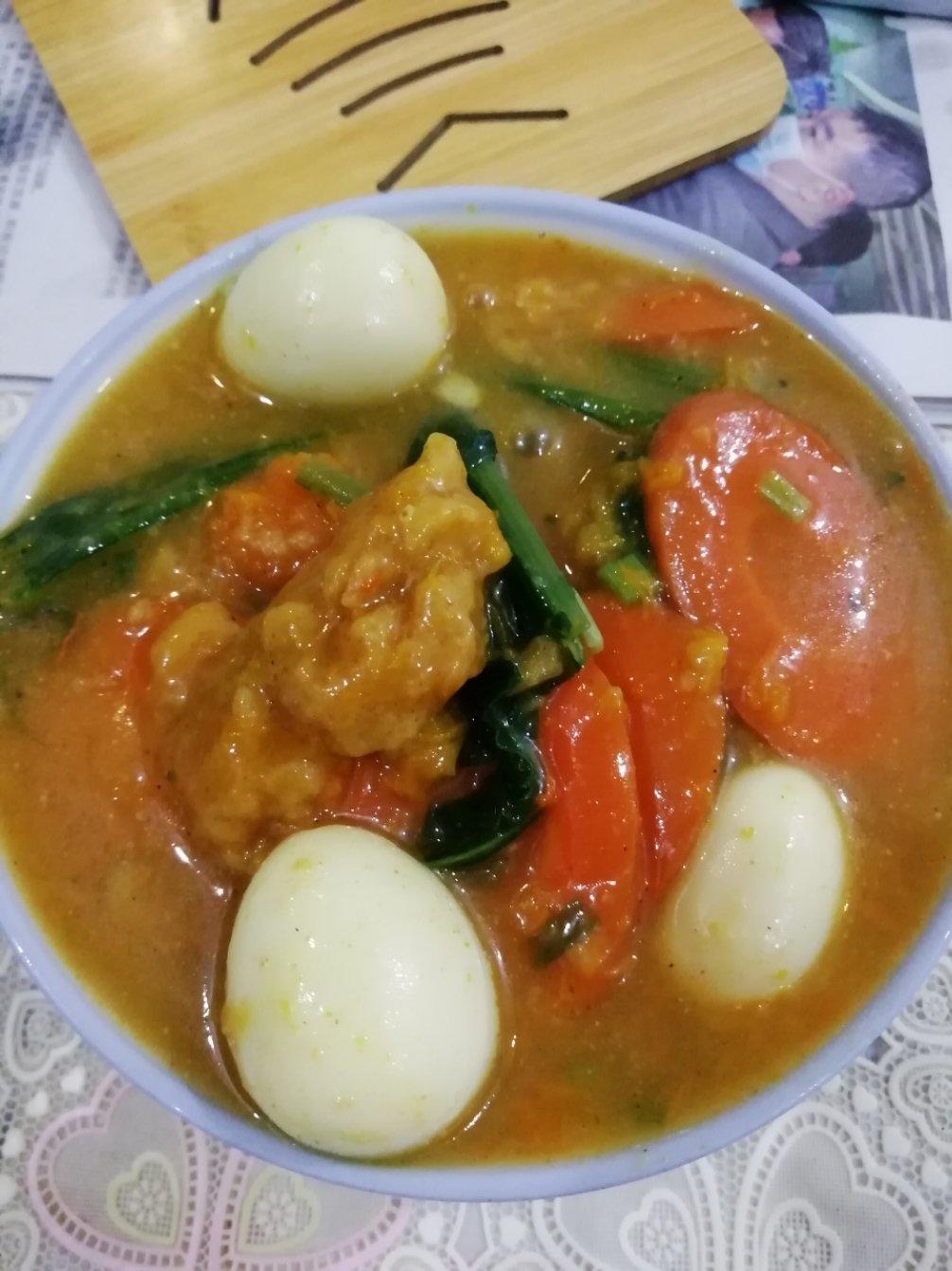 儿时的美味面疙瘩汤