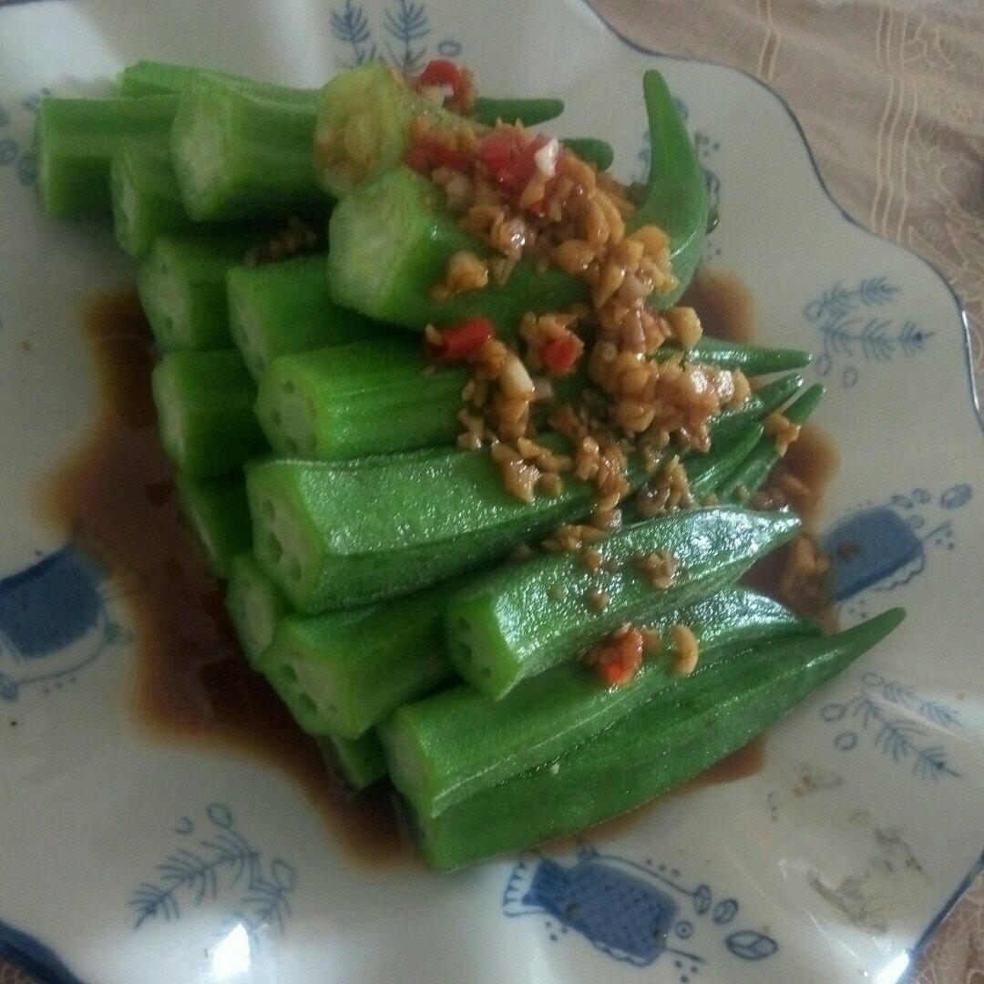蒜蓉秋葵