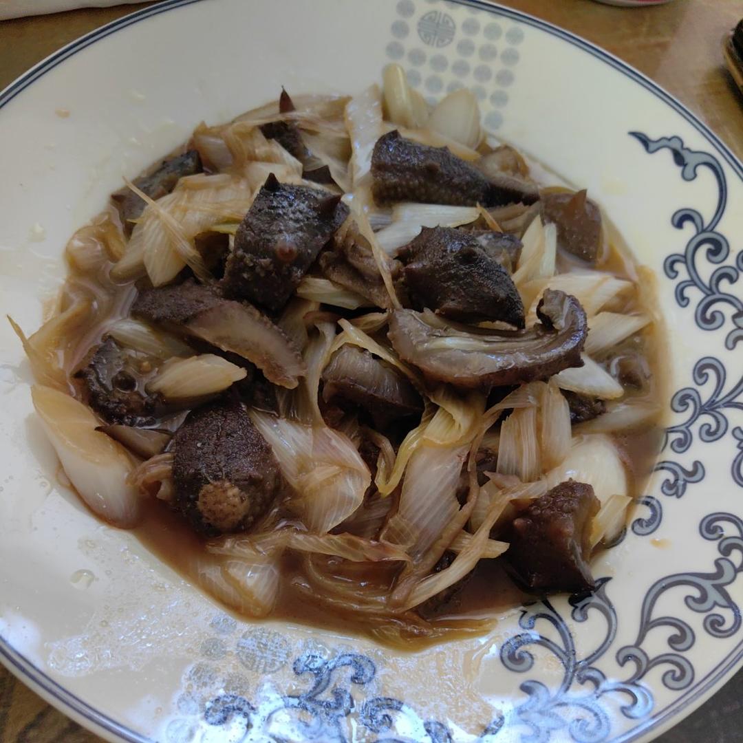 葱爆海参（简单快手）