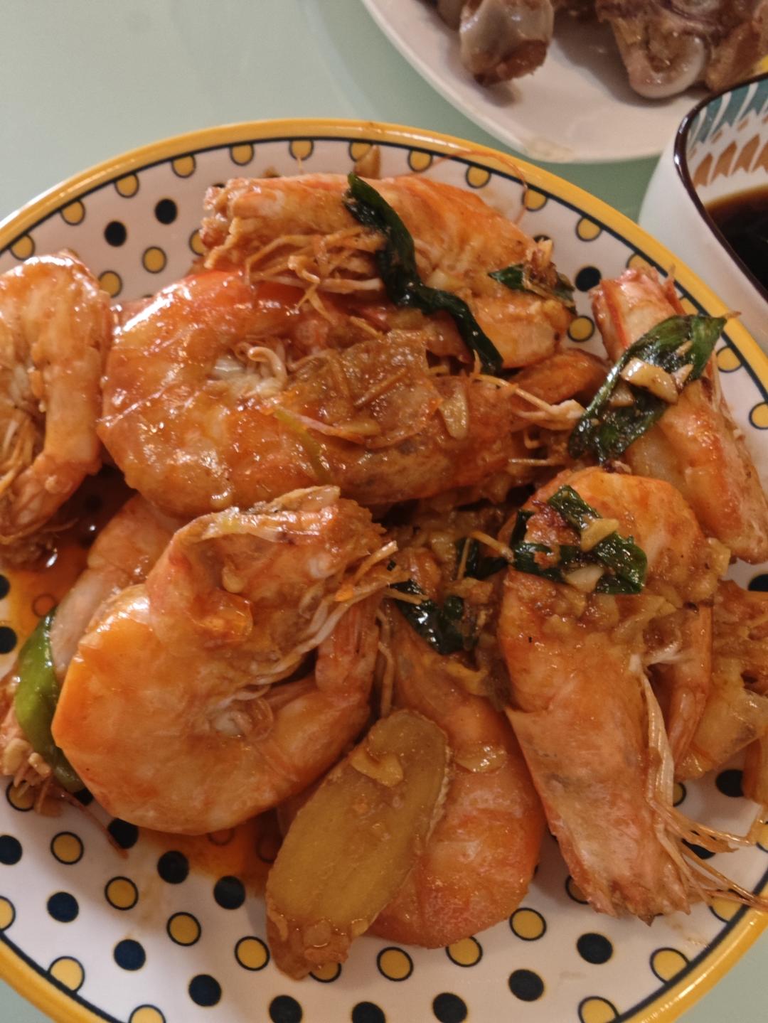 油焖大虾