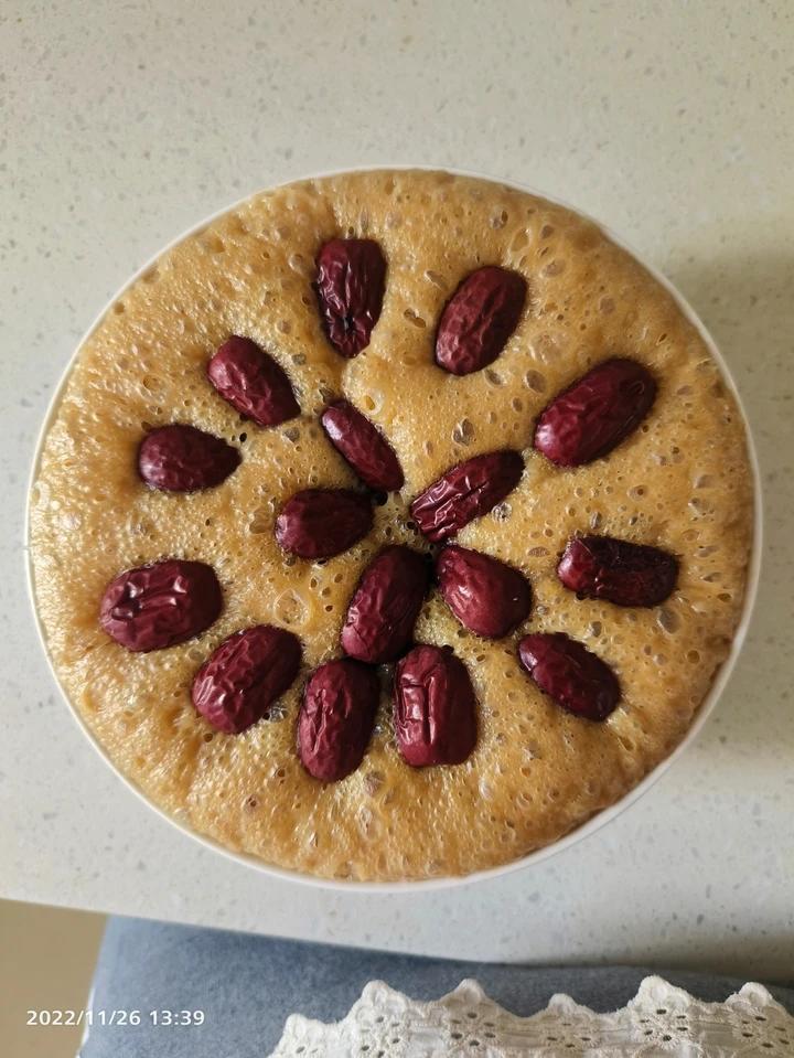 超简单 零失败的红糖发糕