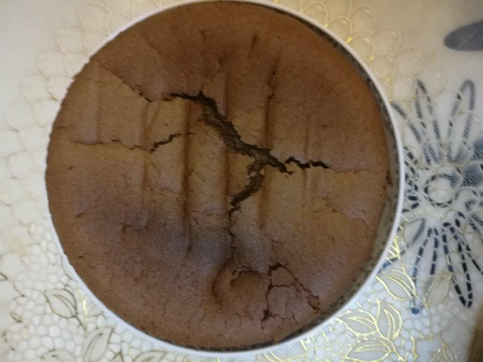 可可戚风蛋糕8寸