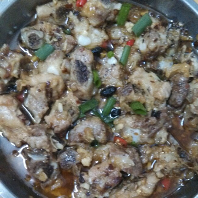 豆豉蒸排骨