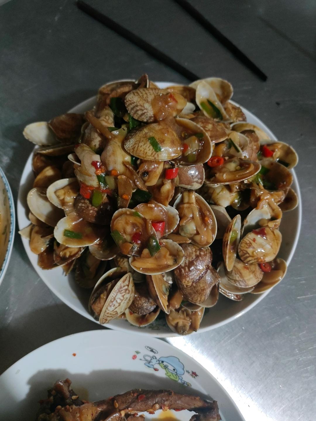 巨好吃❗爆炒花蛤，味道堪比大排档‼️